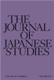 Journal Of Japanese Studies