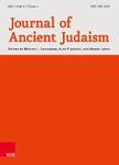 Journal Of Ancient Judaism