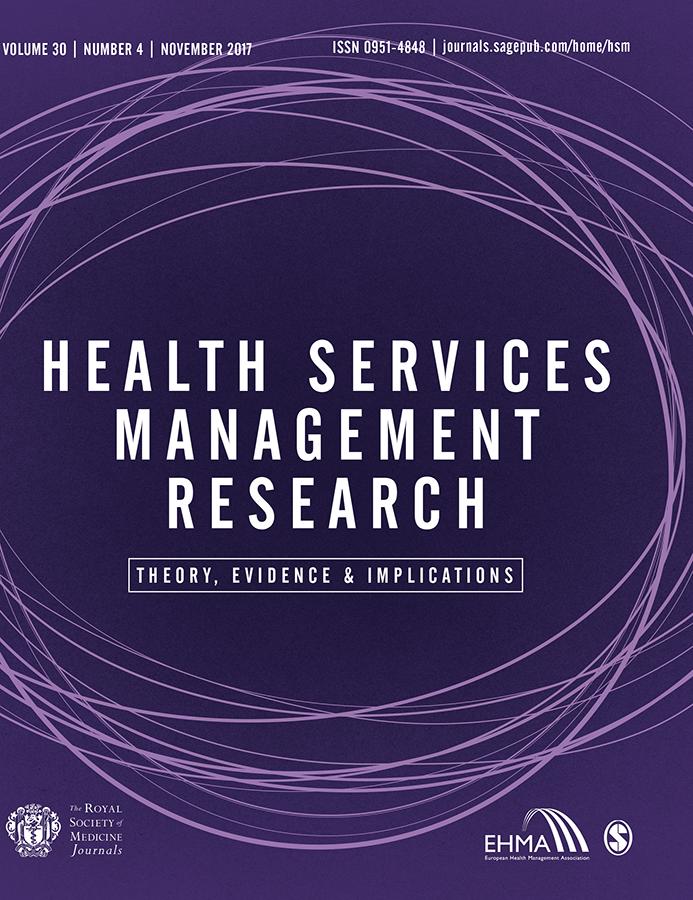 Health Services Management Research