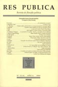 Res Publica-revista De Filosofia Politica