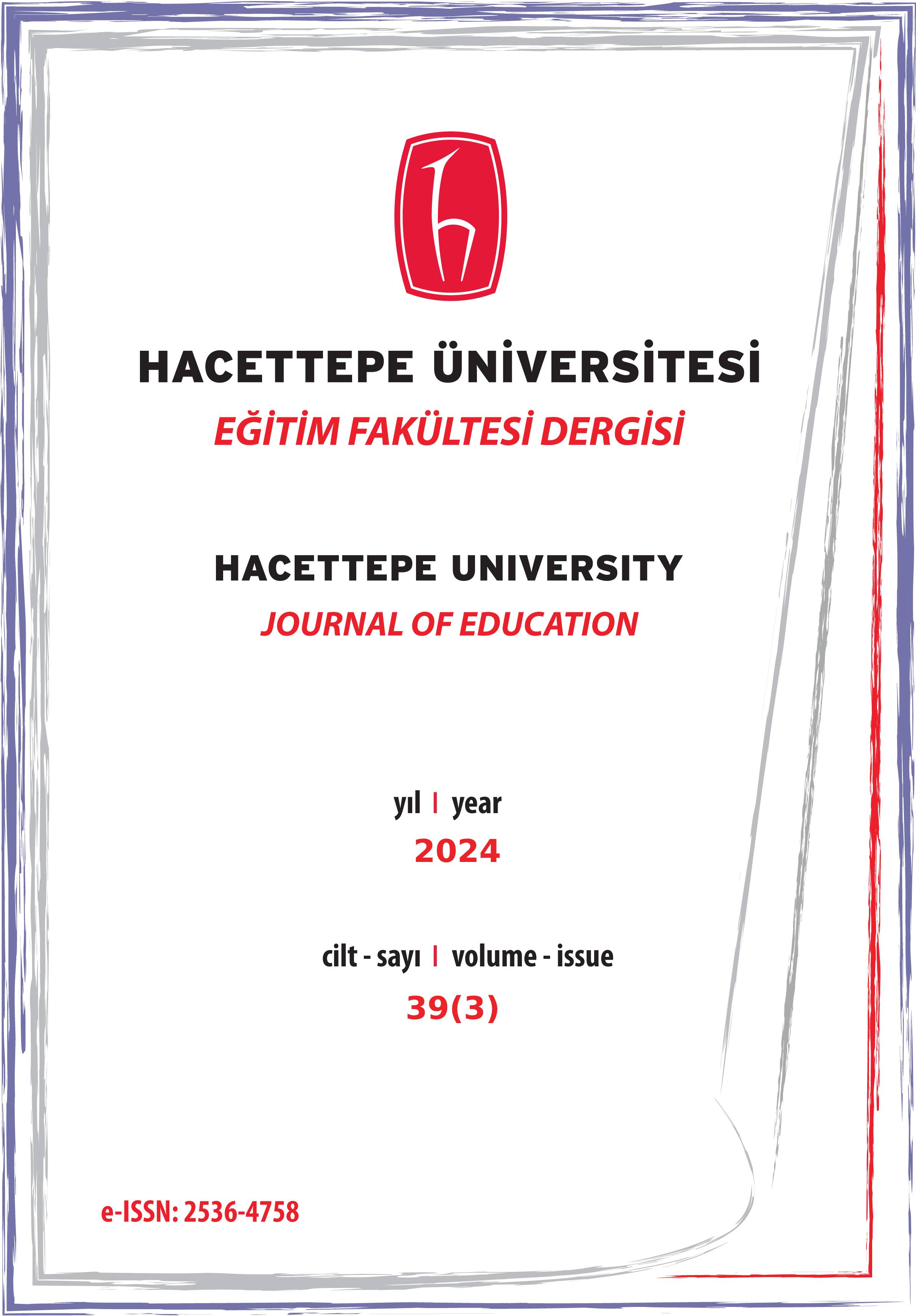 Hacettepe Universitesi Egitim Fakultesi Dergisi-hacettepe University Journal of