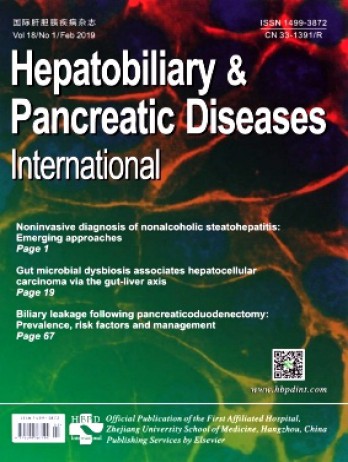 Hepatobiliary Pancreatic Diseases International雜志